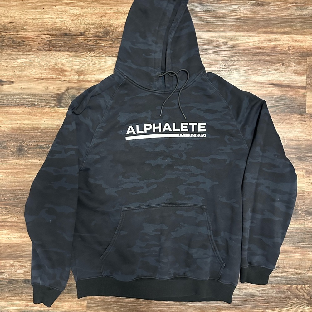 Alphalete Dark Camo Hoodie